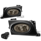 2X Smoked Lens Fog Light Lamp with Switch Wiring for Honda Civic 2006–2008