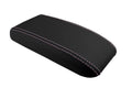 Console Lid Pull Over Cover Leather for Toyota 4Runner (1996–2002) Pink Stitch