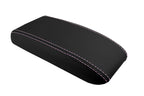 Console Lid Pull Over Cover Leather for Toyota 4Runner (1996–2002) Pink Stitch