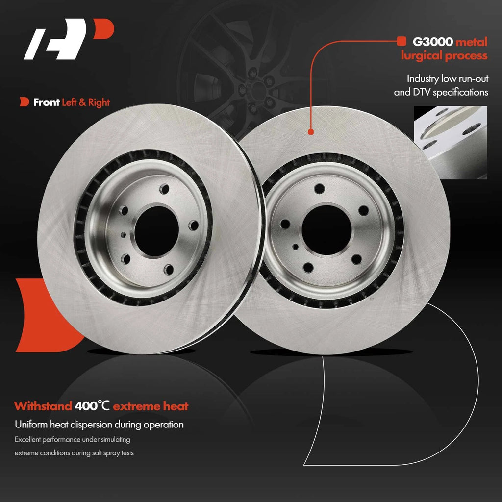 Front Disc Brake Rotor for Nissan 350Z, Infiniti G35 (2003–2008)