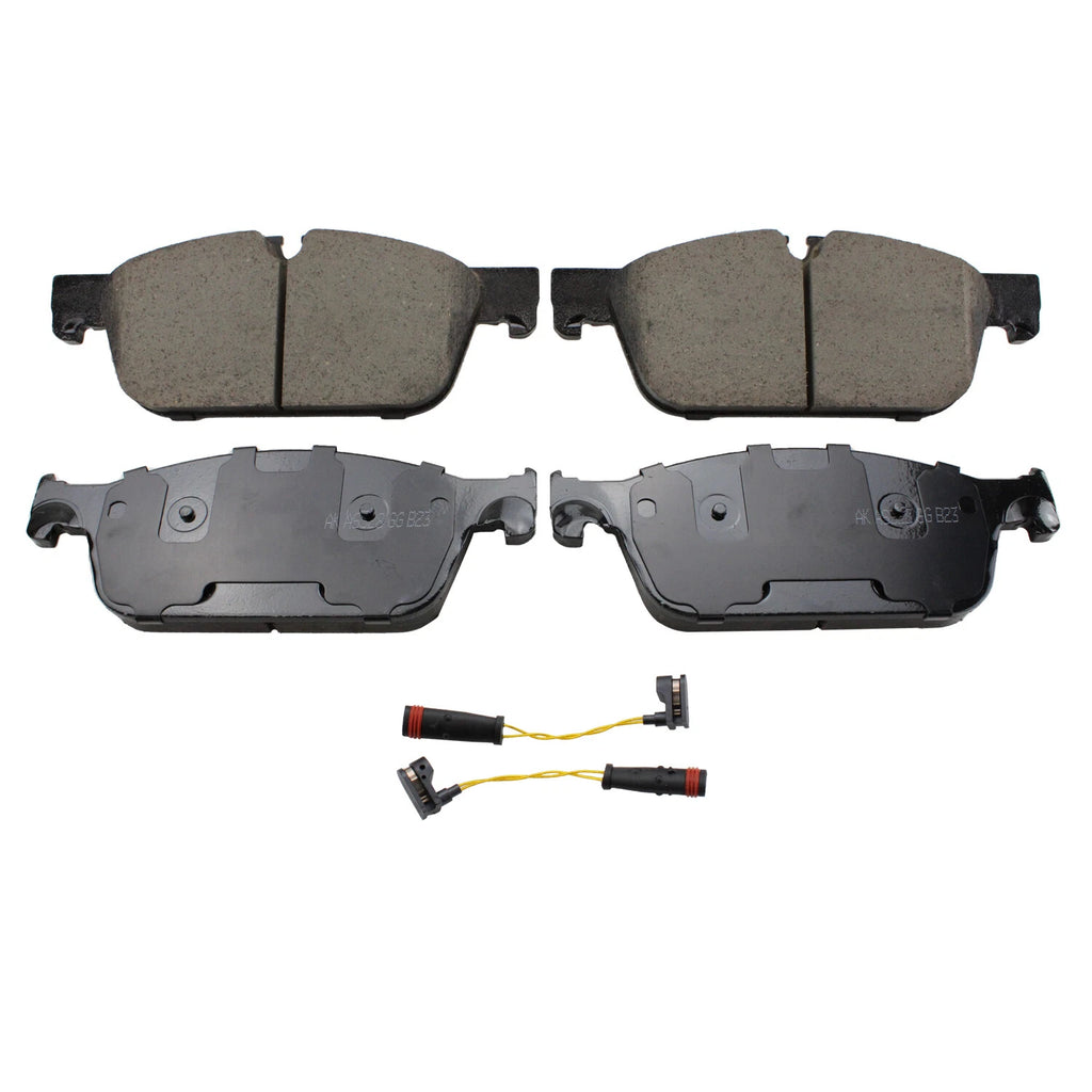 Set of 4 Akebono EURO Front Disc Brake Pads for Mercedes Benz W166 X166