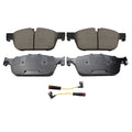 Set of 4 Akebono EURO Front Disc Brake Pads for Mercedes Benz W166 X166