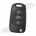 Key Shell for KIA Rondo Sportage Soul Rio Remote Case 3 Button (2006-2019)
