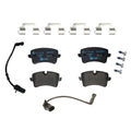 Hella Rear Low-Met Disc Brake Pad with Sensor for Audi A6 A7 RS5 (2012–2020)