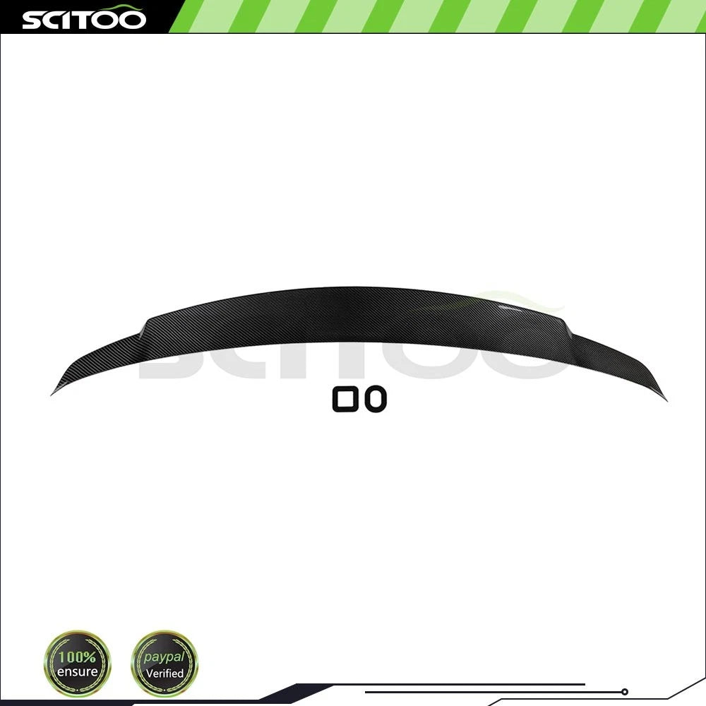 Carbon Fiber Wing Spoiler Lip for Infiniti G37 G25 (2007–2013)