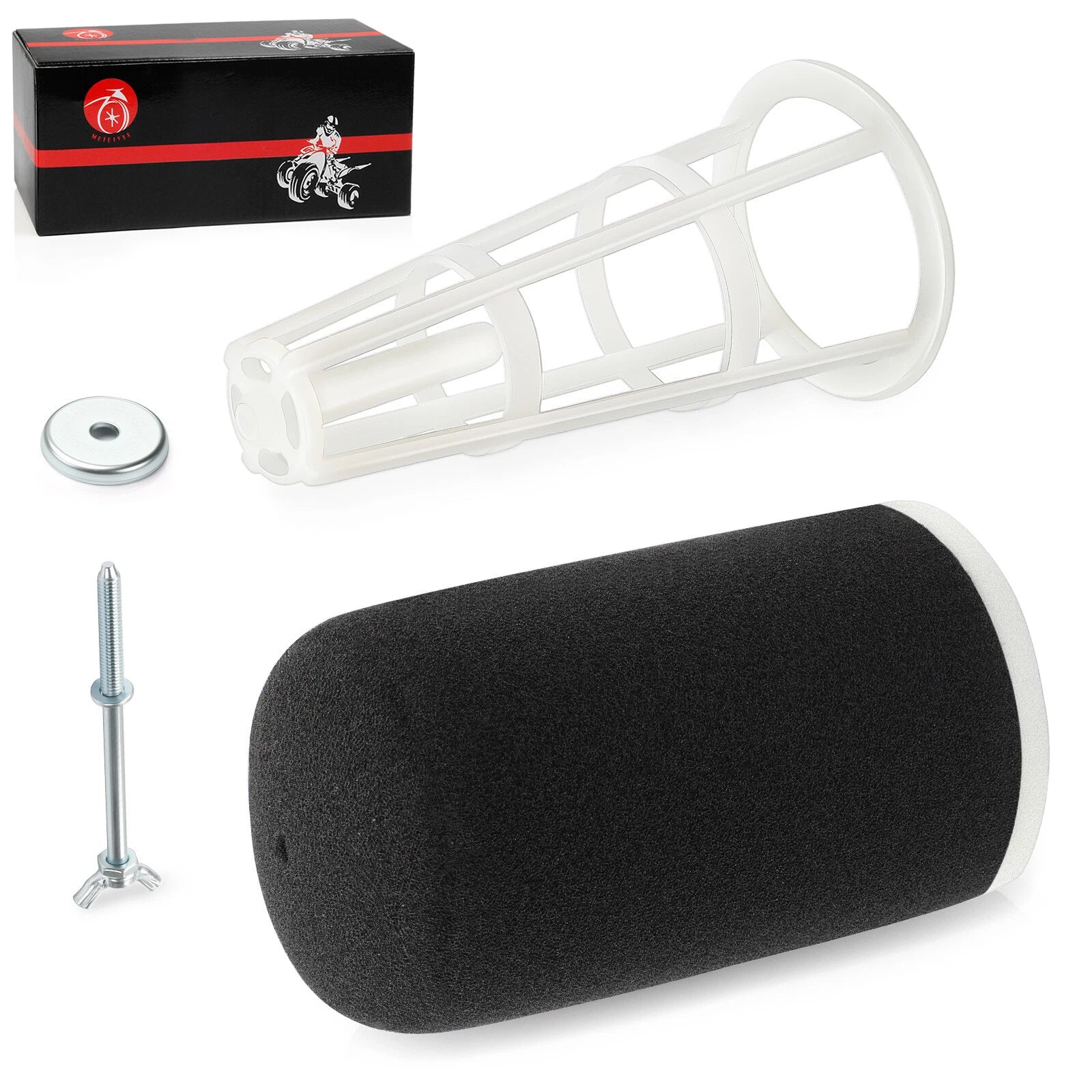 Air Filter Cleaner & Cage Cone for Yamaha Raptor 700 700R (2006-2024)
