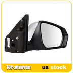 Chrome Blind Spot Signal Right Side Mirror for Chevy Equinox (2018–2021)