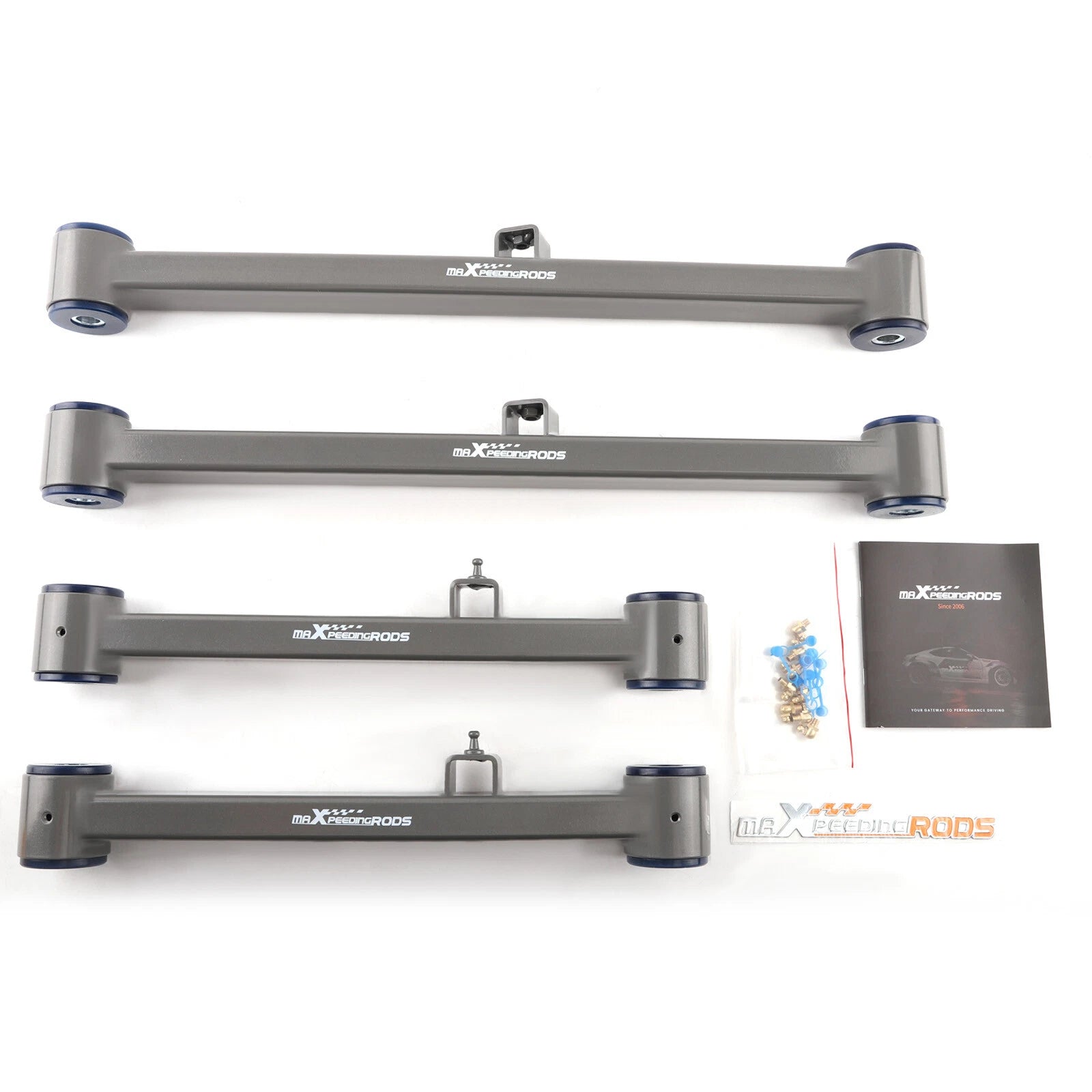 2013-2023 Ram 1500 1500 Classic 2019-2023 Rear Upper & Lower Control Arms & Ball Joint Assembly | 4x | Steel | MaXpeedingRods