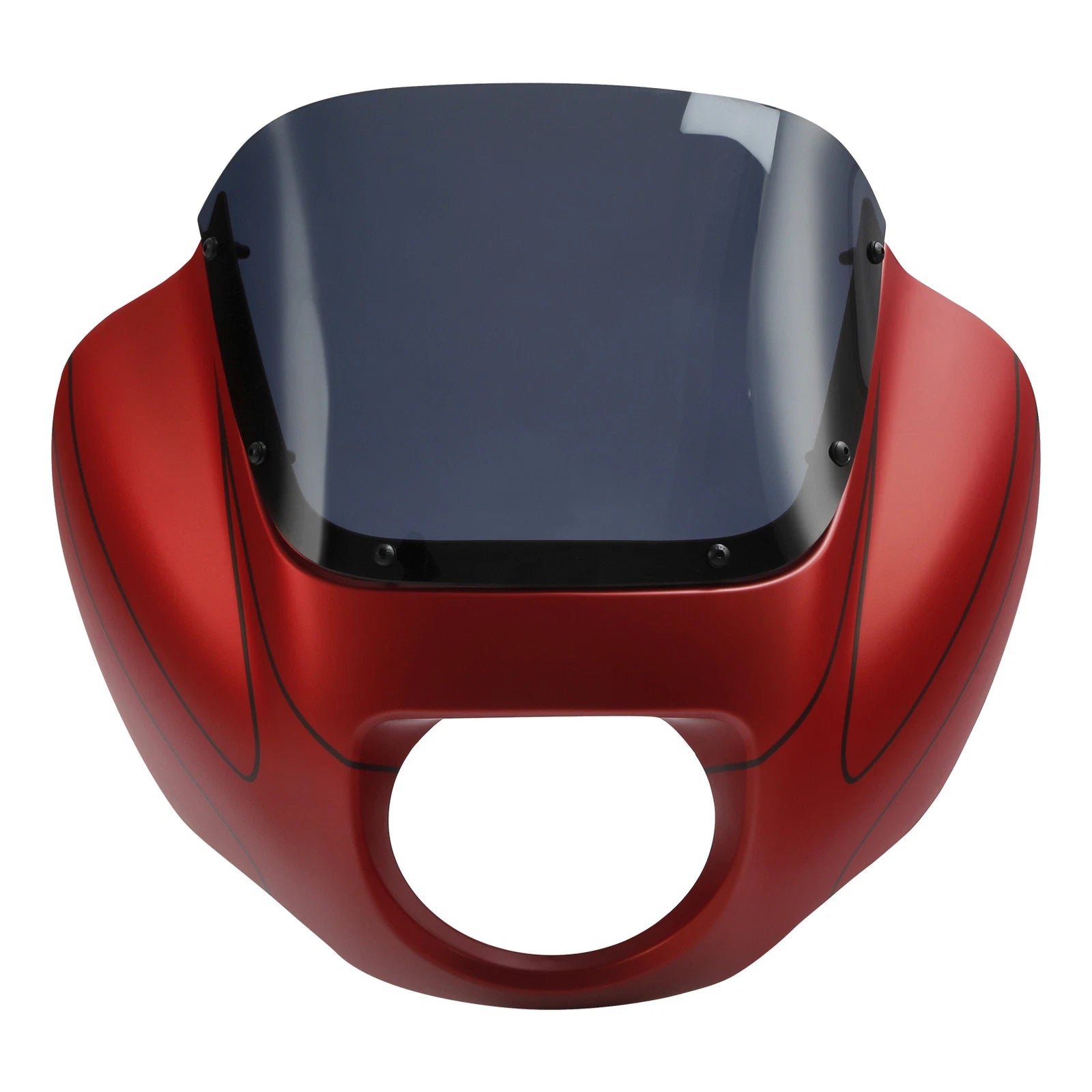 Front Fairing Windshield for Harley Low Rider FXLR (2018–2025) Wicked Red Denim