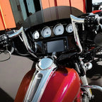 14" Chrome Pre-Wired Meathook Handlebars for Harley Touring Electra Glide (2014–2023)