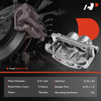 Pair Front Disc Brake Calipers for Ford F-150 (2004)