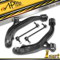 Set of 4 Front Control Arm Sway Bar Links for Dodge Caravan (2008–2020)