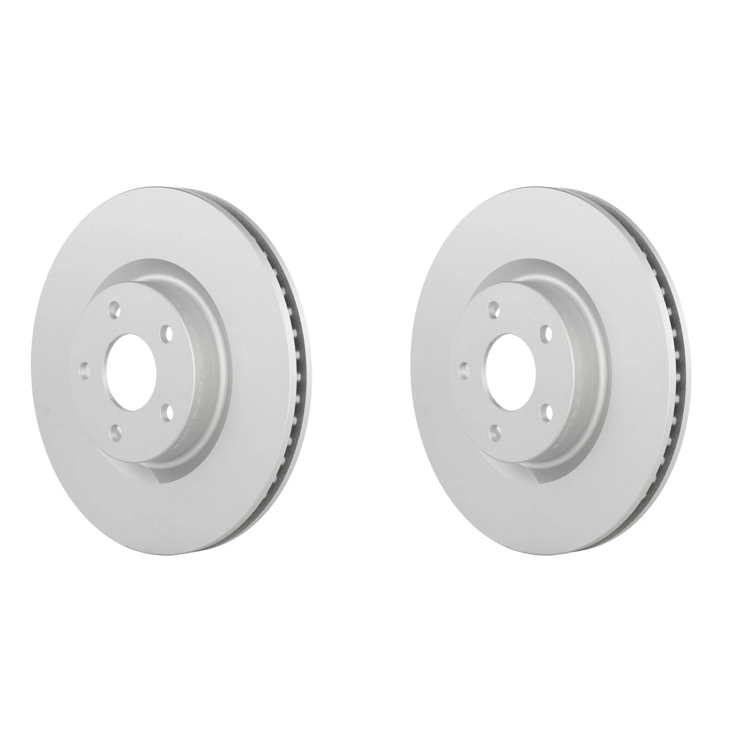 Set of 2 Bosch QuietCast Front Disc Brake Rotors for Bronco Sport (2021–2023)