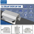 2L Aluminum Coolant Overflow Tank for Universal Fit