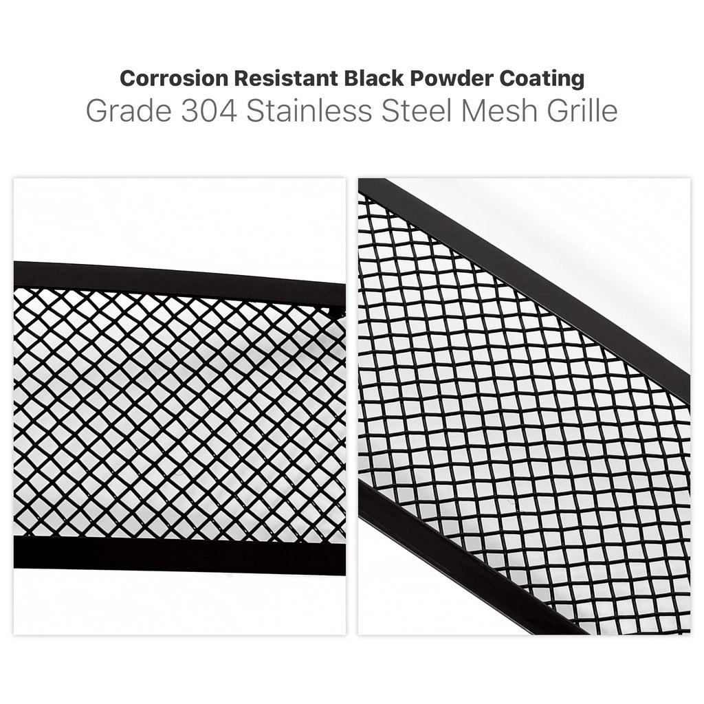Stainless Black Mesh Grille for Dodge Charger (2015-2023)