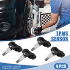 Set of 4 TPMS Sensors No.13581560 for Chevrolet C7 Corvette (2014–2019)