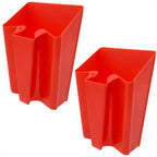 Set of 2 Marine Scoop Bailers for Optimist Dinghies (1L)