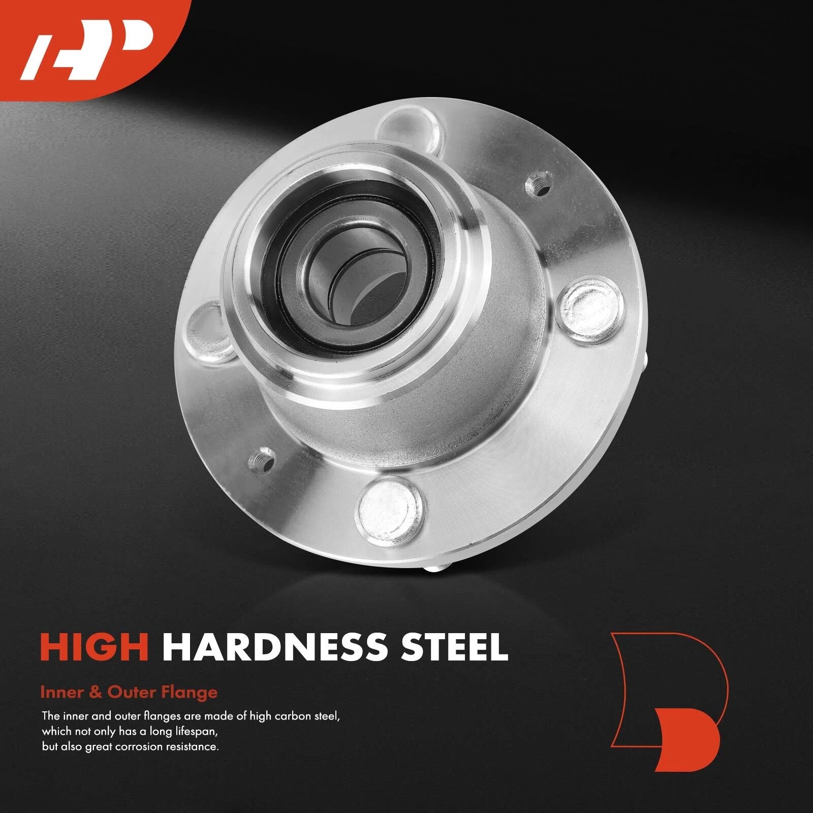 Rear Wheel Hub & Bearing Assembly for Chevrolet Spark 2013–2015