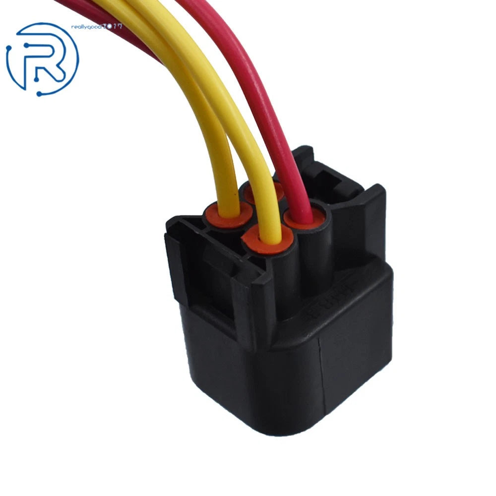 2X Starter Relay Solenoid Connector Plug for Suzuki TL1000 GSXR Hayabusa SV650 (1997–2007)