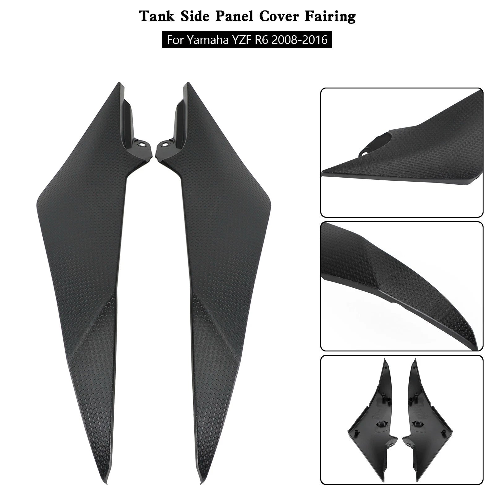 Gas Tank Side Trim Cover Panel for Yamaha YZF R6 (2008–2016)