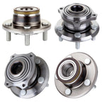 Set of 4 Wheel Hub Bearing Assemblies for Dodge Charger RWD (2006–2009)
