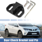 Set of 2 Door Check Brackets for Toyota FJ Cruiser (2007–2014) Black