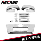 Chrome Mirror, Door Handles & Tailgate Cover for Nissan Frontier (2013–2019)