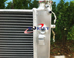 Aluminum Radiator + Blue Hose for Holden Commodore VZ LS1 LS2 SS 5.7 V8 (04-06)