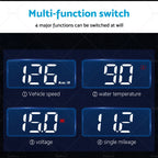 HUD GPS Speedometer Digital Display for OBD2 Cars (Universal)