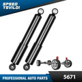 Rear Shock Absorbers Assembly Set for Hyundai Elantra Kia Forte (2013–2016)