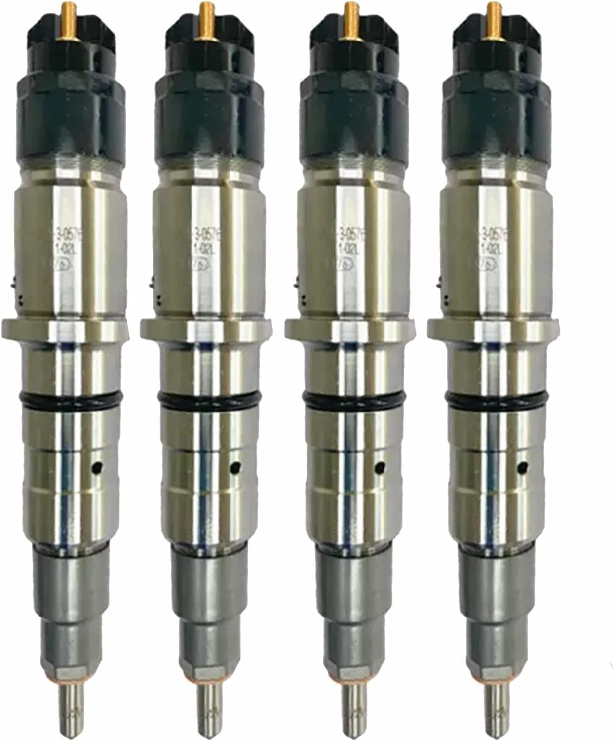 4X Fuel Injector 0445120377 for Cummins ISL5.9 (2007–2018)