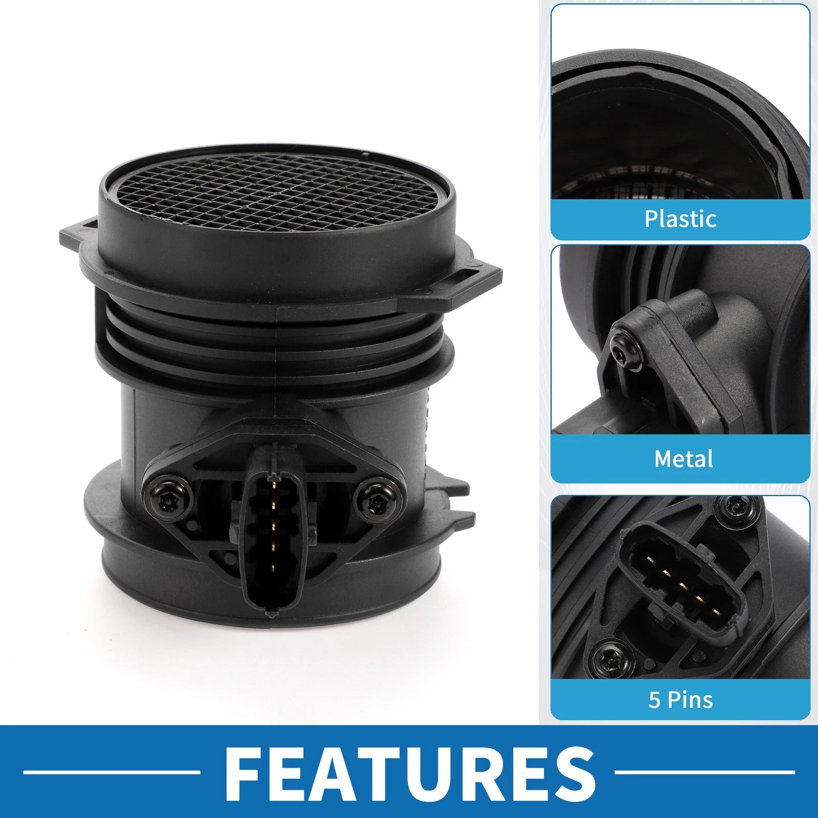 MAF Mass Air Flow Sensor No. 2810039000 for Hyundai Santa Fe (2001–2006)