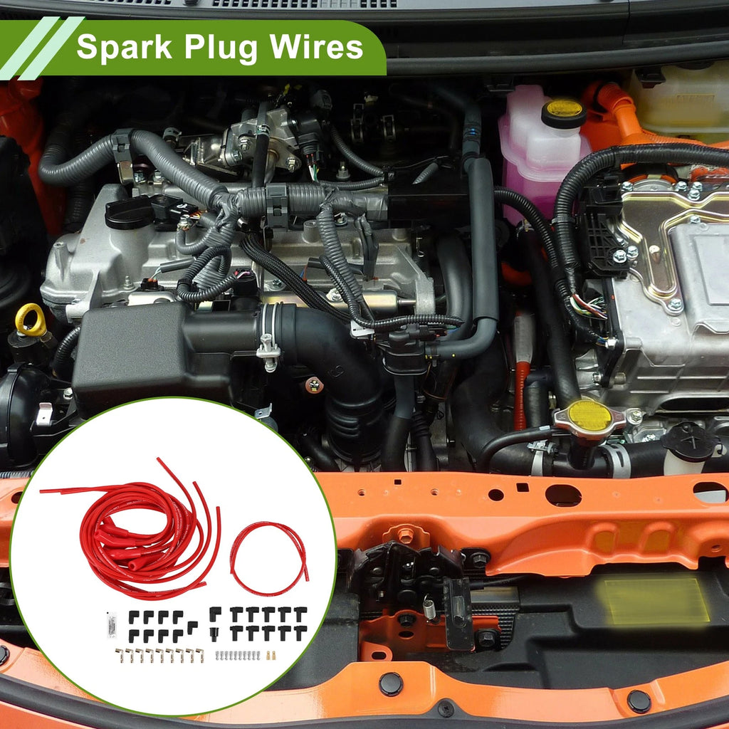 Spark Plug Wires for Chevy Big Block HEI 396 427 454 502 (1965–2009)