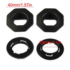 Set of 4 Carpet Fixing Clamps for Universal Use (Black)