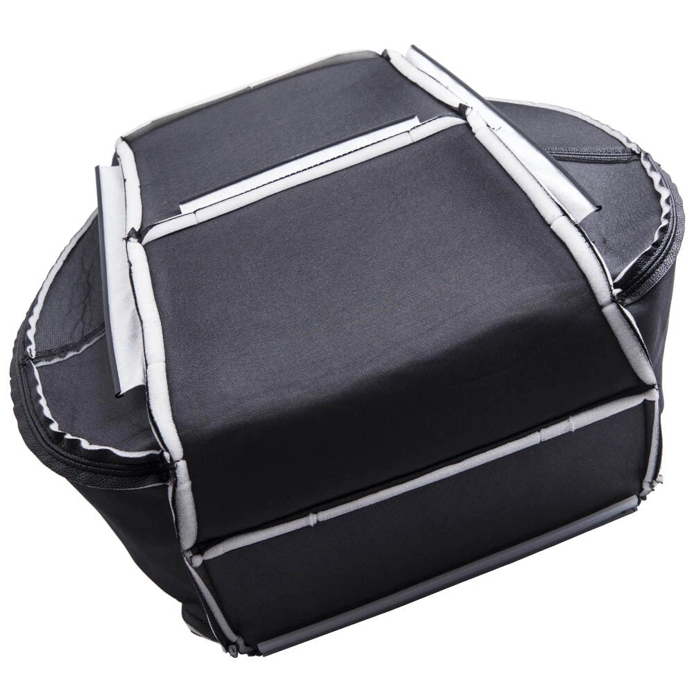 Leather Seat Cover for Cadillac Escalade EXT (2007-2014) - Driver Side Bottom Black
