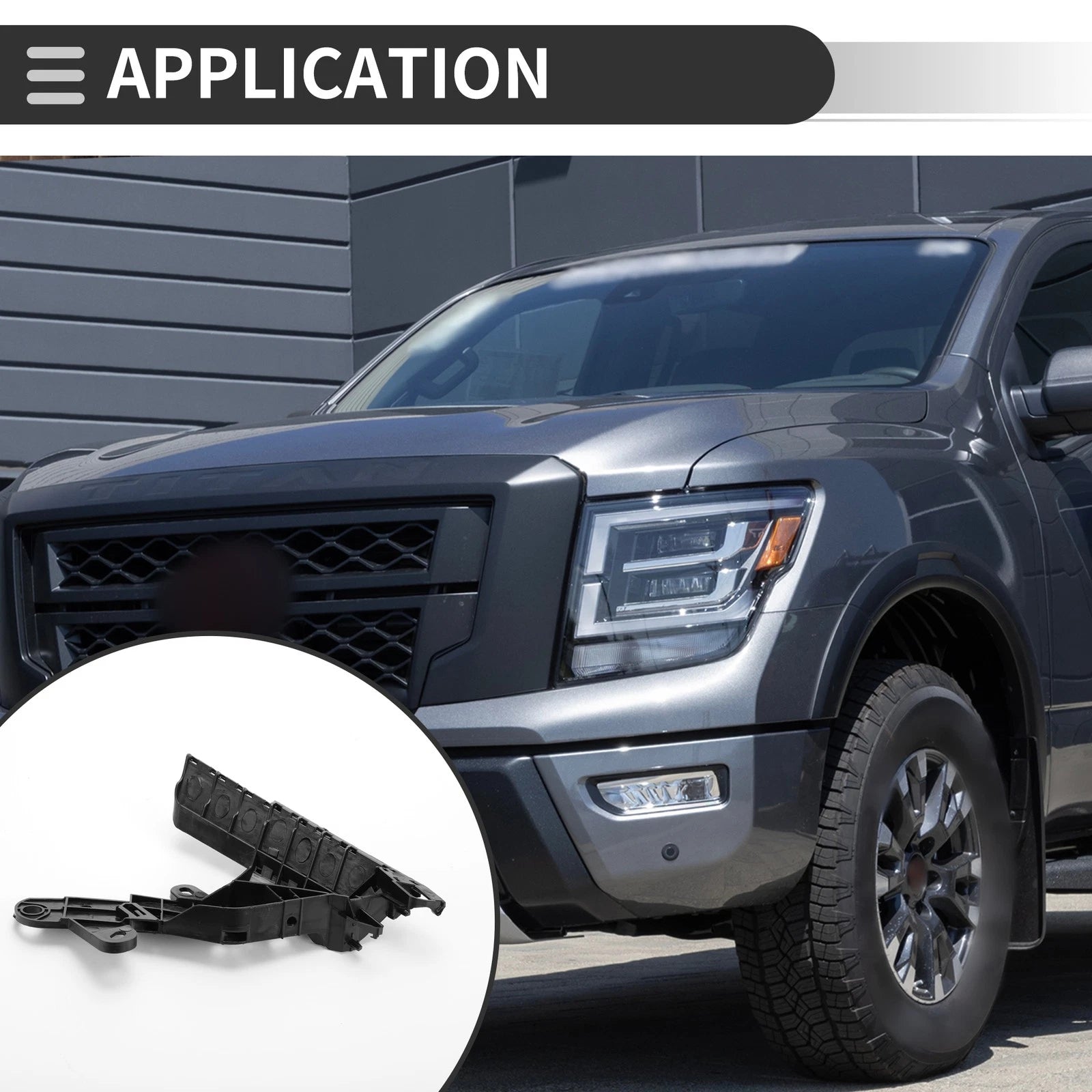 1pc Left Front Bumper Retainer Bracket No. 620593TA0A for Nissan Altima (2013–2018)