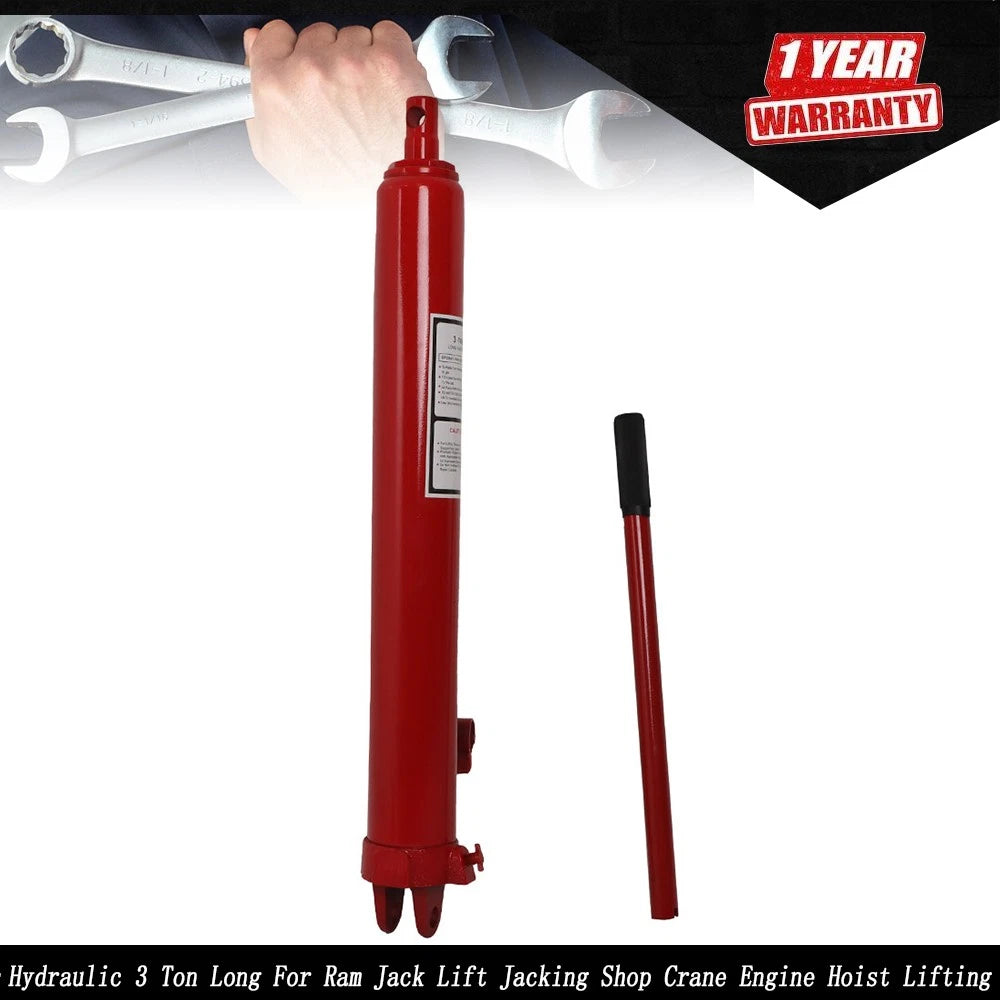 3 Ton Hydraulic Jack for Shop Crane Engine Hoist