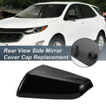Left Side Rearview Mirror Cover Cap Gloss Black for Chevy Equinox, GMC (2010-2017)