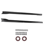 Side Skirt Body Panels for Tesla Model S (2021–2024) CF Black