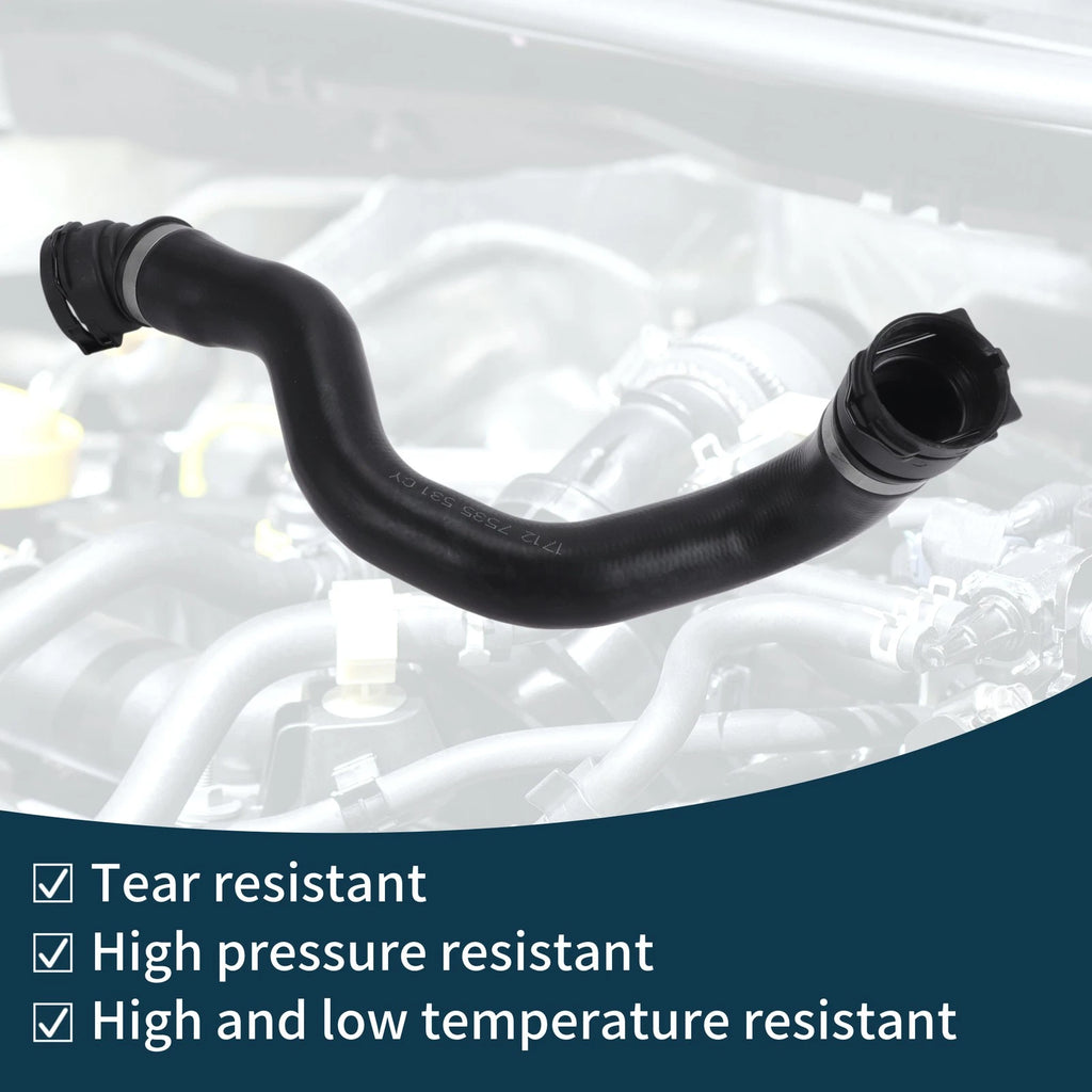 Radiator Hose No.17127535531 for BMW X3 (2018–2019) 2.0L sDrive30i