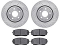 Front Brake Pad and Rotor Kit for Mazda CX-5 Turbocharged (2019) HW355BW