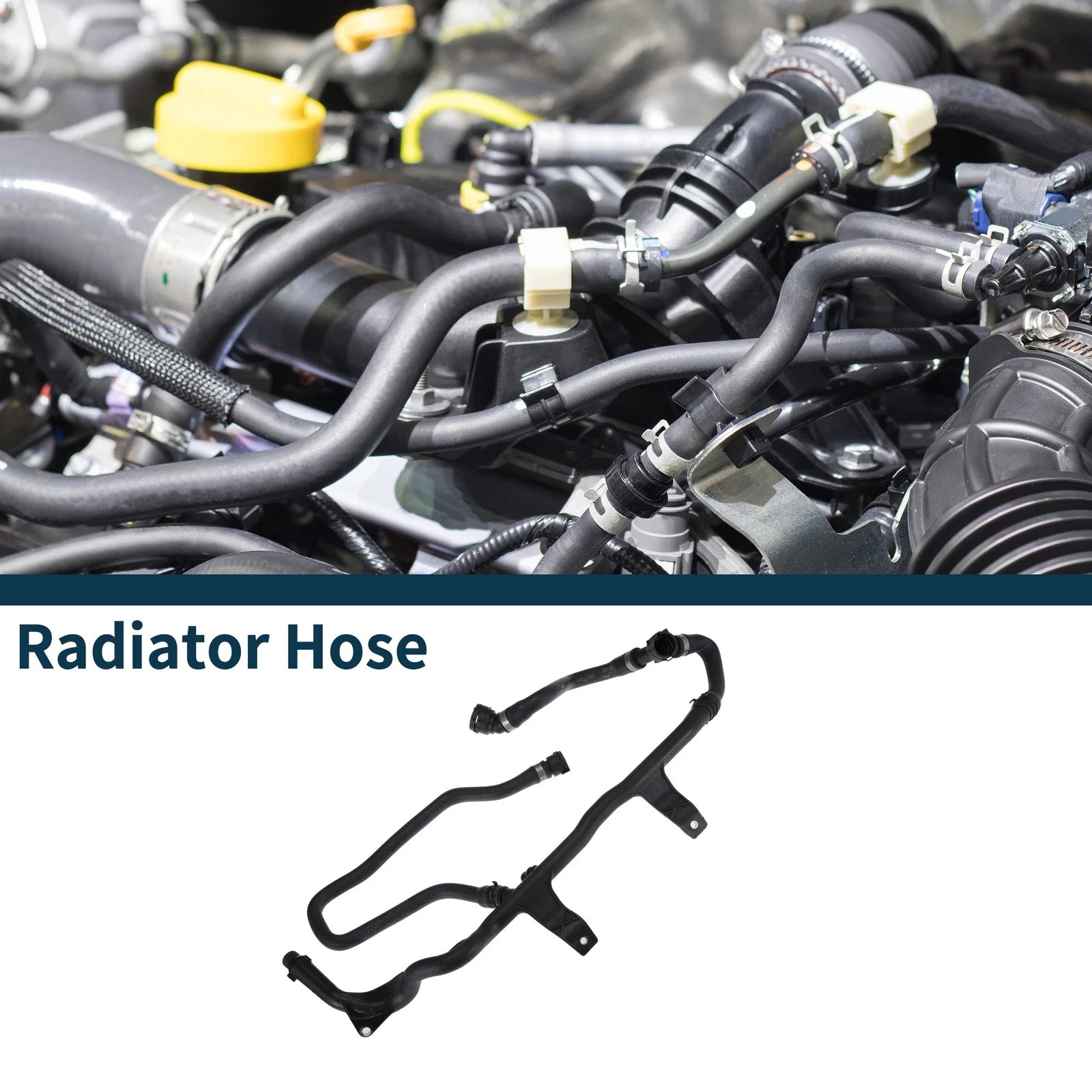 Radiator Hose for BMW 1 Series E81 116i 120i (2007–2011) 17127548241