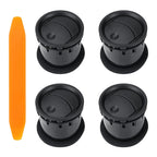 Set of 4 Black AC Heater Air Vents for Ford F150 (2004–2008)