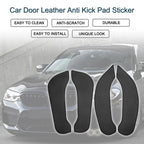 1 Set Car Door Leather Anti Kick Pad Sticker for BMW 2 Series (2016)