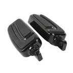 10mm Male Mount Footpegs for Harley Touring Sportster XL883 1200 (2004-2023)
