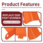 Orange Battery Cover Lid for Honda Rancher 350 TRX350 (2000–2003) #80311-HN5-670ZD
