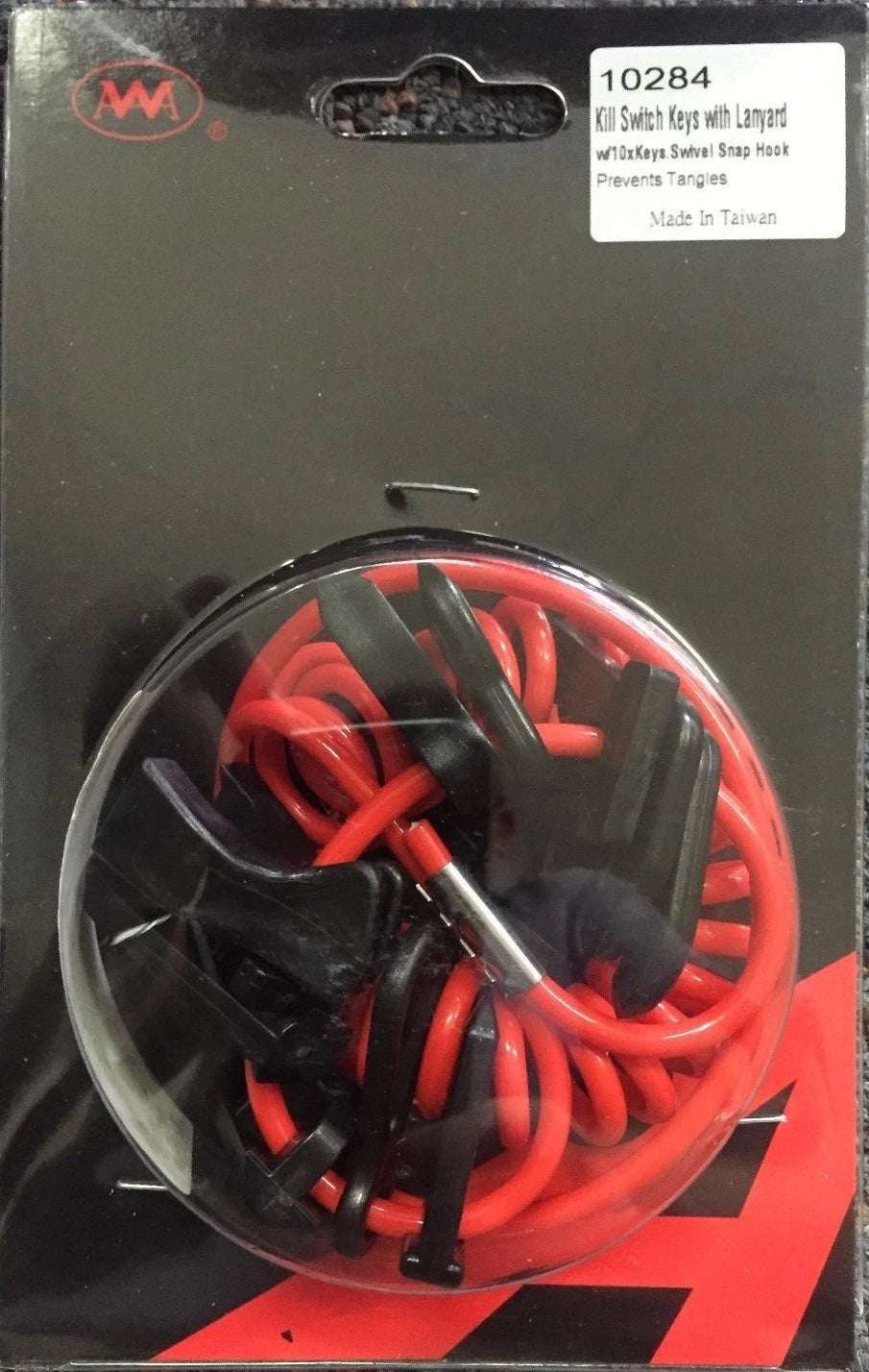 Jet Ski Kill Switch with 10 Keys & Lanyard for Jet Ski (All Models)