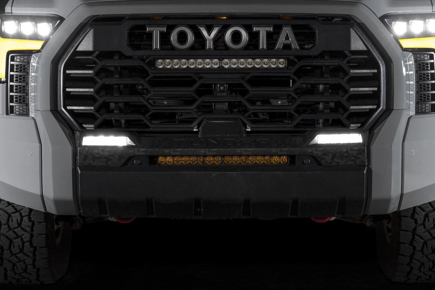 SS6 White LED Fog Light Kit for 2022-2026 Toyota Tundra MAX