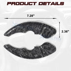 Forged Steering Wheel Paddle Shifter Extension for Lexus IS RC NX CT (2014-2024)