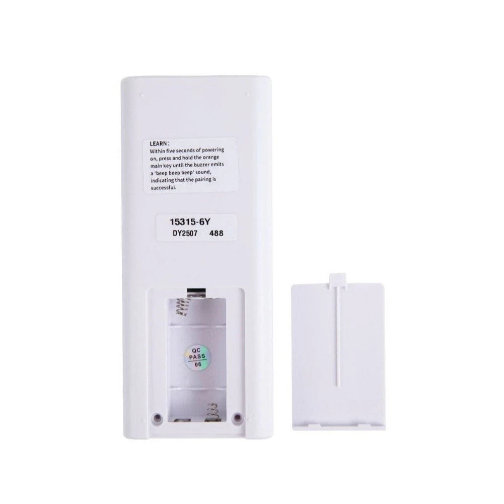 Ceiling Fan with 6-Speed Remote Control for Small Rooms (50W)
